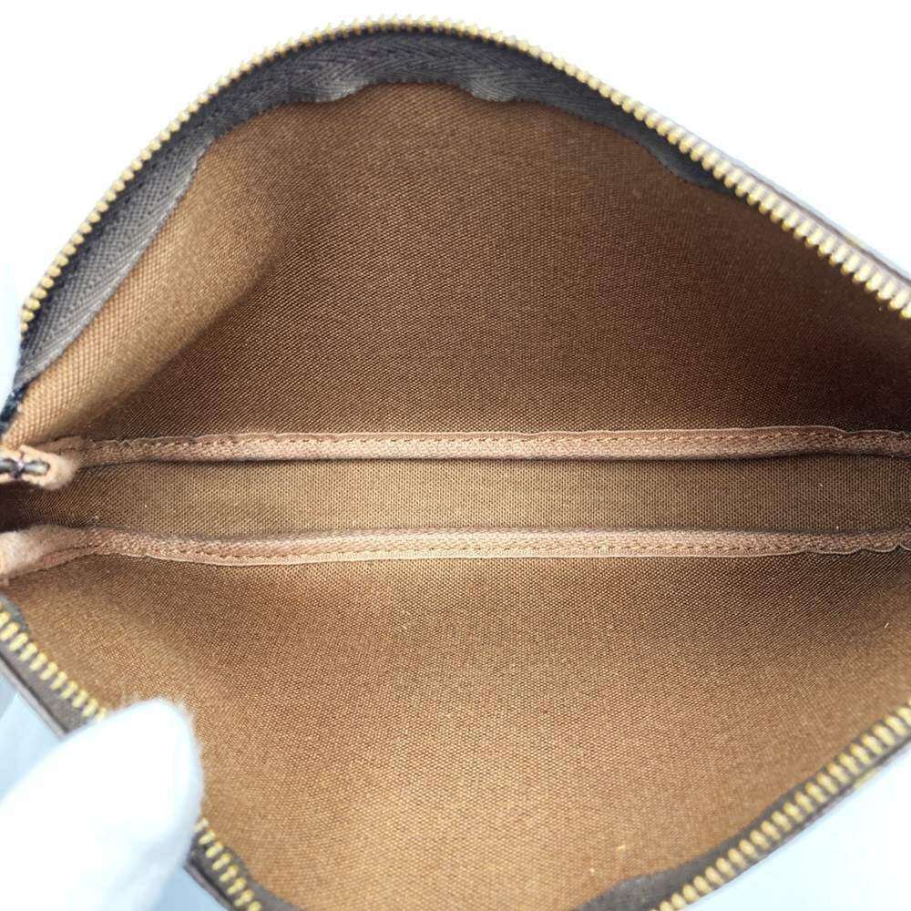 LOUIS VUITTON Brown Monogram Pochette Pouch - Picture 7 of 9